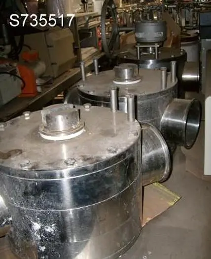 Valve, Diverter, 6", S/st, Sani, 3-way (3) #S735517