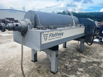 Flottweg Z5E-4/404 sanitary decanter centrifuge, 316SS.