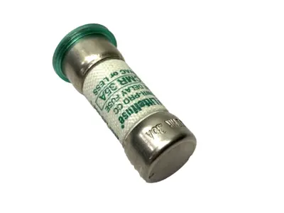 USED LITTELFUSE POWR-PRO TIME-DELAY FUSE CLASS CC 600VAC 35A SHELFWARE