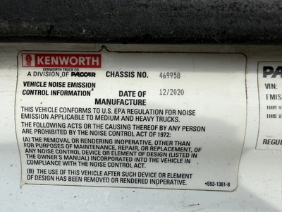 Used 2021 KENWORTH T880 TRUCK TRACTOR Conventional trucks Michigan US | Miedema Asset Management Group #1709412