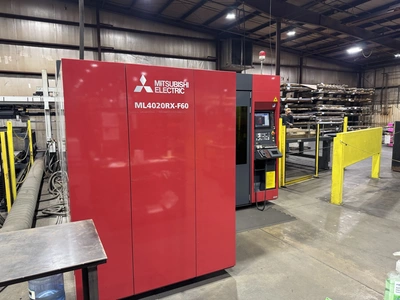 Used 2020 MITSUBISHI 4020RX-F Laser Cutters Illinois US | Revelation Machinery #1465677