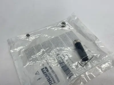 New | in-Stock Murrelektronik Wireable M8 female 0° A-cod. Screw Connector Electrical Fittings Michigan US | Maverick Industrial Sales #1393039