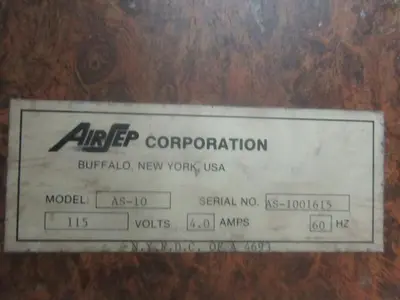 2264-700 AIRSEP Oxygen Generator, Model # AS-10