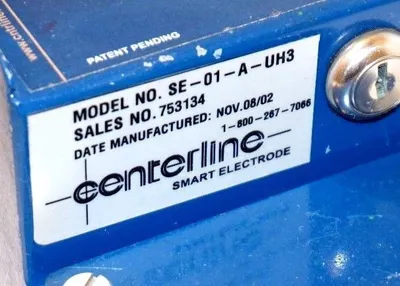CENTERLINE SE-01-A-UH3 SMART ELECTRODE SE01AUH3