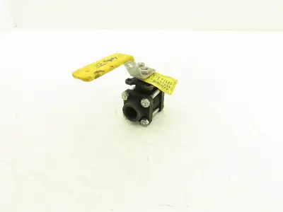 Apollo Conbraco 83R-143-01 Steel 3pc Ball Valve 1/2" FNPT Threaded 1000 CWP