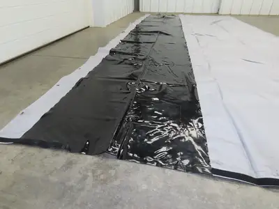 Singer Safety 82"x 15' Vinyl Welding Curtain Weld Vision Tinted Strip