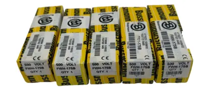 NEW LOT OF 5 EATON BUSSMANN FWH-175B FUSES 500V FWH175B