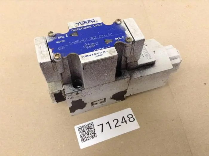 Used YUKEN S-DSG-01-2B2-D24-50 Valves/Fittings Michigan US | Ideal Machinery #585595