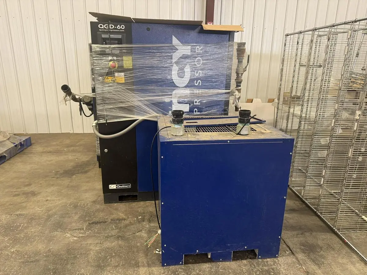 Used QUINCY AIR COMPRESSOR SYSTEM Compressor Packages Pennsylvania US | Global Equipment International, LLC #1284599