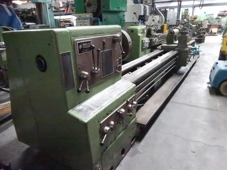 Used MEUSER MV Ø 950 X 5750 MM Engine Lathes BE | Apt International N.V #361683