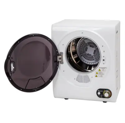 Magic Chef 1.5 CU. FT. COMPACT ELECTRIC DRYER IN WHITE (DISC)