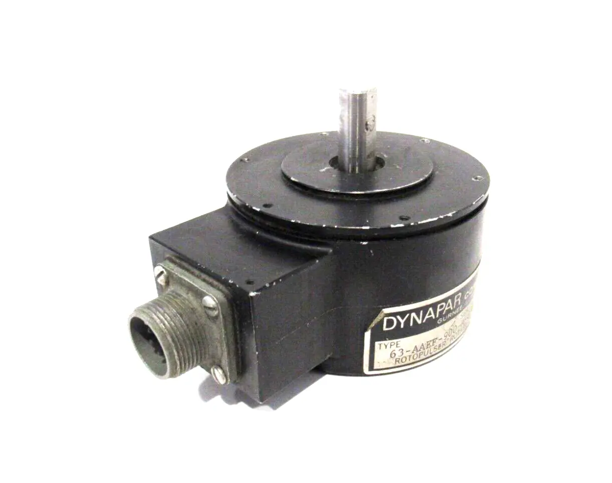 USED DYNAPAR 63-AAEF-900-A-0-00 ROTARY TRANSDUCER 63AAEF900A000