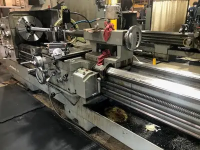 1980 LANSING 18/26"" x 120"  G20 Big Bore Engine Lathe (14664) LATHES, ENGINE_See also other Lathe Categories | Machinery International LLC (10)