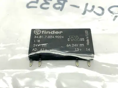 34.81.7.024.9024 | Finder  Solid State Relay 24VDC SPST-NO 6A - New