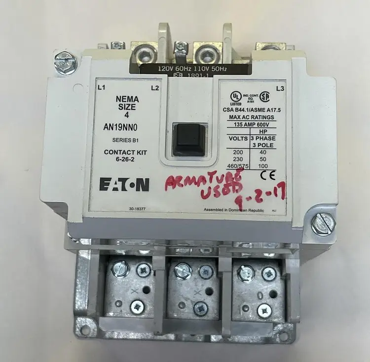 Used EATON AN19NN0 Miscellaneous Equipment (Electrical & Power) | Surplus Asset Holdings #1202380