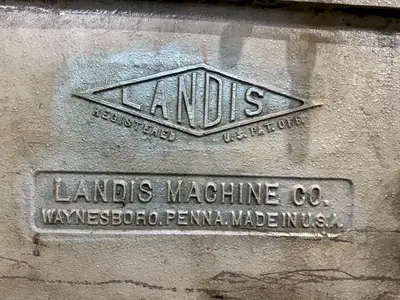 6" LANDIS ROTARY HEAD BAR & PIPE THREADER: STOCK #22848