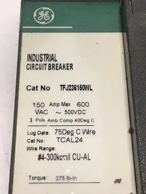 USED GE TFJ236150WL /SWITCH