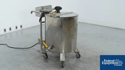 USED Zhejiang Jiangnan Pharmaceutical Machinery Co., LTD 45 Liter Zheijang Jiangnan Gelatin Heating Tank, S/S