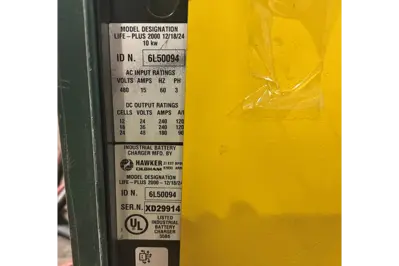 Used Hawker Life-plus 2000 Battery Chargers | American Surplus #1267914