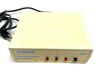 USED OMEGA RS232/RS-485 SIGNAL CONVERTER/REPEATER FOR DIGITAL TRANSMITTERS