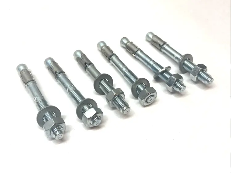 Used MKT BZ ZN M8X75/10-21 WEDGE ANCHOR ZINC PLATED CONCRETE BOLT LOT OF 6 Bolts Michigan US | Maverick Industrial Sales #1091489