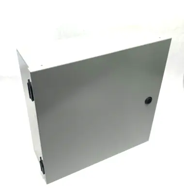 New | in-Stock Saginaw Control & Engineering Wall Mount Enclosure Gray Steel Electrical Boxes Michigan US | Maverick Industrial Sales #1391843