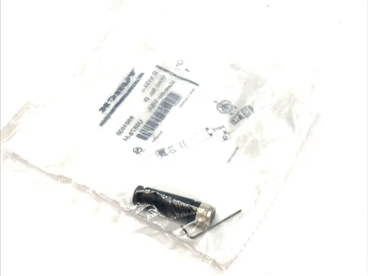 New | in-Stock TURCK M8 FEMALE CONNECTOR 3-PIN STRAIGHT FIELD WIREABLE 4A 60V Connector Accessories | Maverick Industrial Sales #1101003