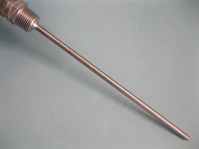 Lot (2) Ashcroft 0-50C° Adjustable Angle Thermometer 5" Dial 8" Stem 1/2" NEW F3