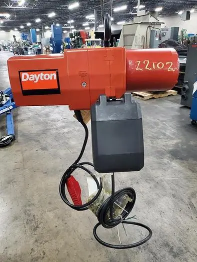 Used DAYTON 3YB98G Hoists (All Types) Pennsylvania US | Hildebrand Machinery Co. #1485934