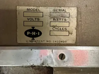 USED PHI PHI COMPRESSION MOLDING PRESS
