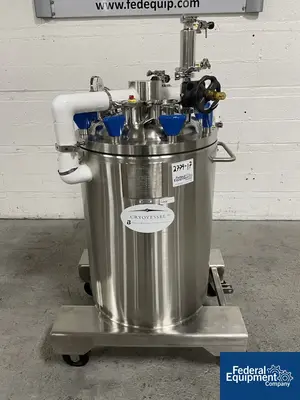 USED ITT 125 Liter Integrated Biosystems Cryovessel, 316L S/S, 50/65#