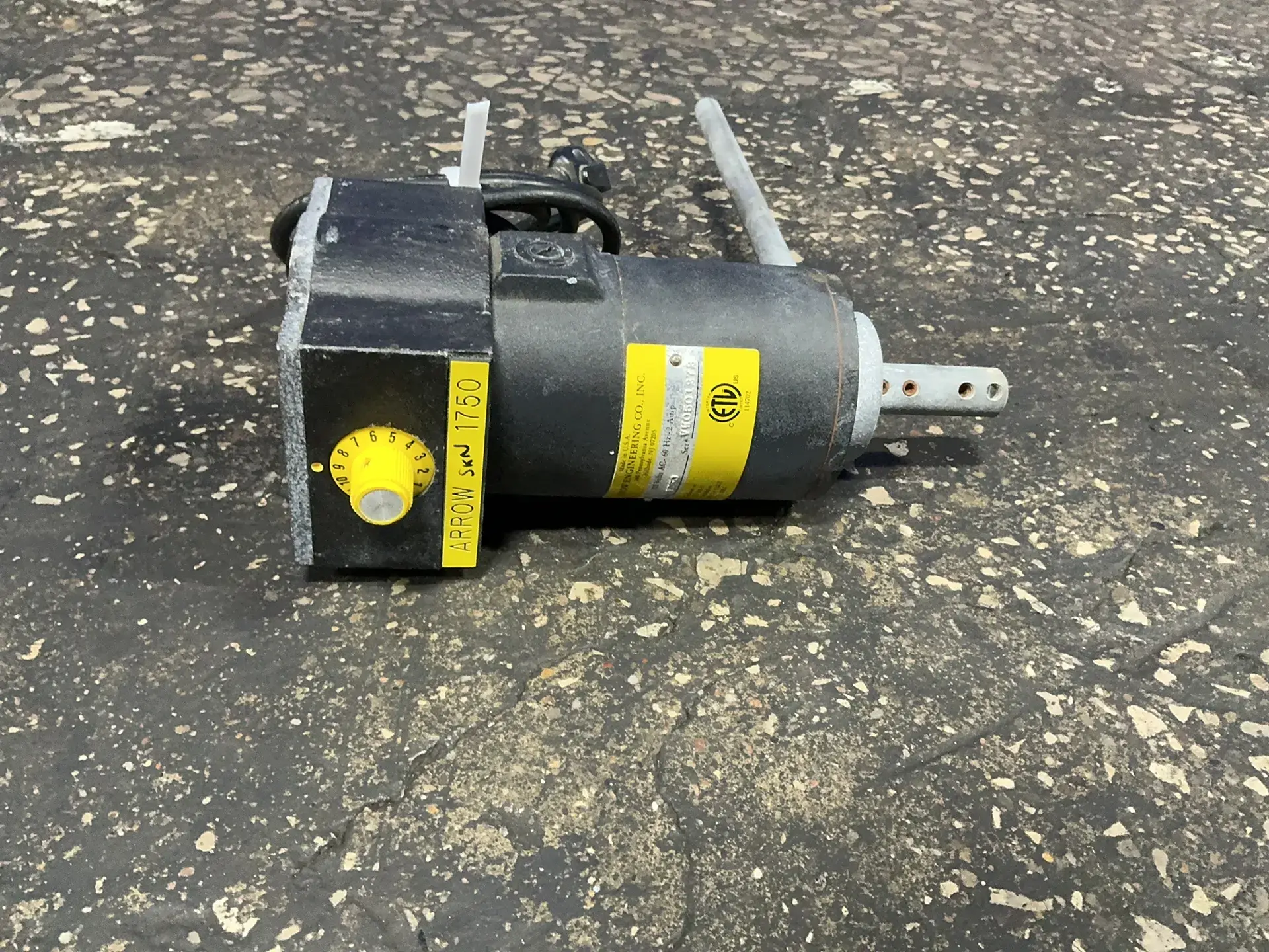 Used ARROW ENGINEERING 1750 Motors (misc) Ohio US | HGR 24 #1427520