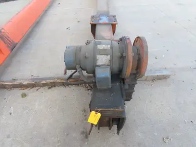 Cleveland Tramrail Motorized Gantry Crane End Truck Drive Floor Track -Bad Motor