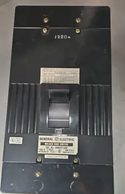 General Electric TKMA2Y1000 1000Amp 600Volt 2 Pole Switch loc4E