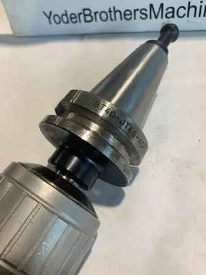 NIKKEN BT40-JTA6-45 #6 JACOBS TAPER CHUCK HOLDER + CHUCK: STOCK #15142