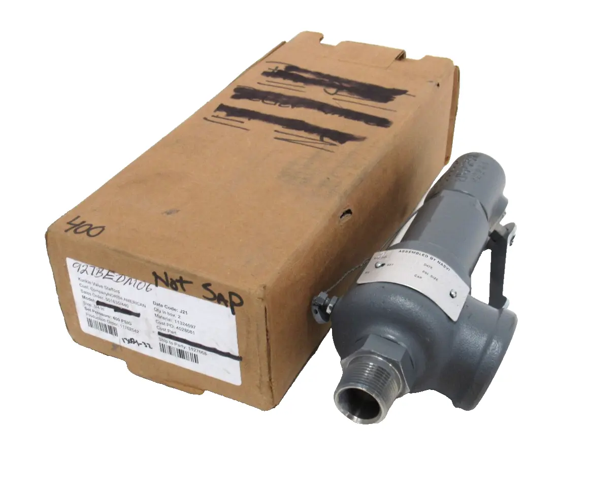 NEW KUNKLE 927BEDM06ABF RELIEF VALVE 3/4" 400PSI