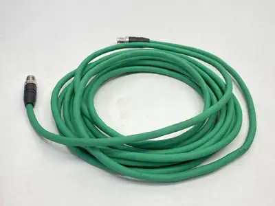 New | in-Stock Lumberg Industrial Ethernet Cordset M12 5m Cable & Wire Michigan US | Maverick Industrial Sales #1393193