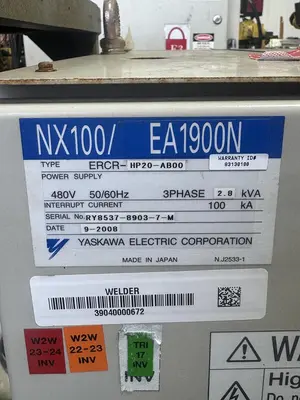 Used 2008 YASKAWA MOTOMAN EA1900N Robots Michigan US | RAB Industries, Inc. #305839