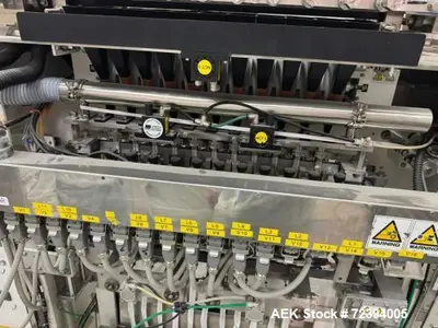 Used Sanko FC-1000-C11L 11-Lane Stick Pack Vertical Form Fill Seal Machine with Volumetric Feeder & Checkweigher