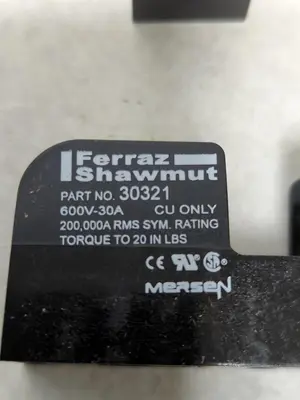 New | in-Stock MERSEN 30321 Miscellaneous Equipment (Electrical & Power) | Surplus Asset Holdings #1197750