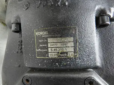 BPR Rico 05000390 Drive Motor Axel Power Steering Hub Removed From PLR-DD-100