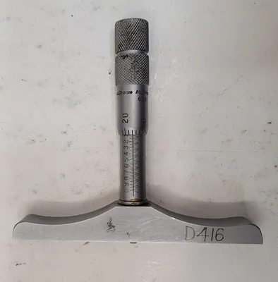 BROWN & SHARPE 608 Depth Micrometer Tooling & Accessories, Gauges | Machinery Central (4)