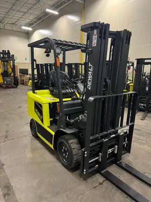 Used 2026 Dewalt Lift Truck DEC4-25 4-Wheel Sit down Electric Counterbalance Forklifts New York US | United Lift #1446815