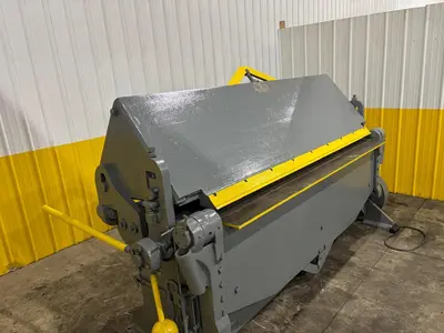 8' x 1/4" CHICAGO DREIS & KRUMP POWERED APRON BRAKE: STOCK 23704