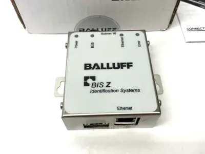 New | in-Stock Balluff Ethernet HF Communication Module, (13.56 MHz) BIS Z-GW-001-TCP PLC Input & Output Michigan US | Maverick Industrial Sales #1401993