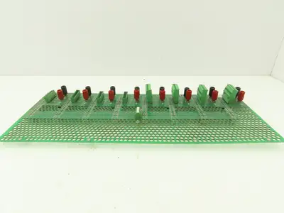 IED IED6800-8 Printed Circuit Board Slot Rack Backplane Rev 2.02