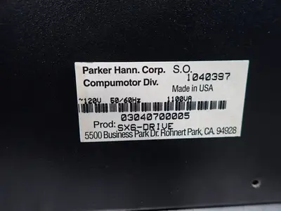USED PARKER COMPUMOTOR SX6DRIVE