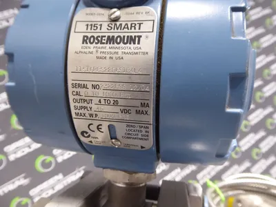 Rosemount 1151GP8S22D6S1B4L4 Gauge Pressure Transmitter 1000 PSI Max. 9z6 Used