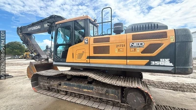 Used 2024 HYUNDAI HX350AL Crawler Excavators Florida US | National Equipment Dealers #1422235