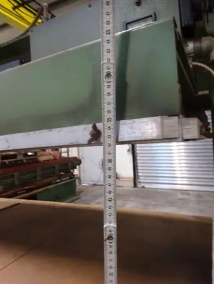 USED SCHUBERT HEATED PANEL PRESS 45 TON